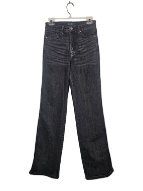 Judy Blue Black Straight Leg Jeans High Waist Tummy Control Denim 3/26 EUC